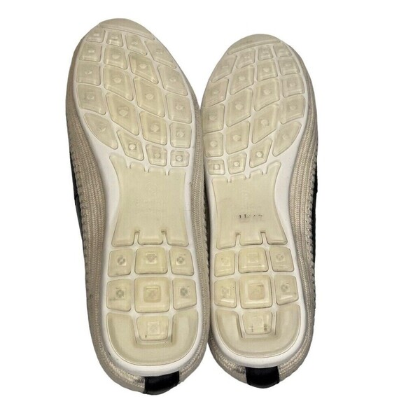 Blondo Bella Leather Espadrilles Women’s Size 9.5 Black Slip-On Flat Shoes - Picture 6 of 12